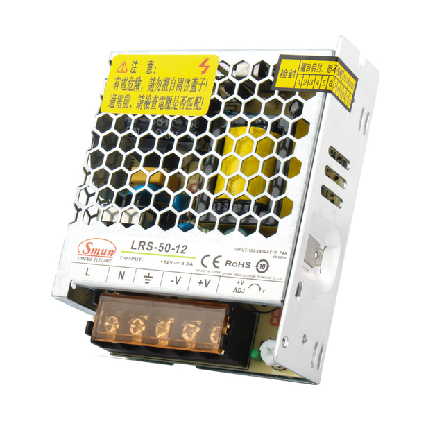 LRS-50 밀폐 스위칭 전원 공급 장치