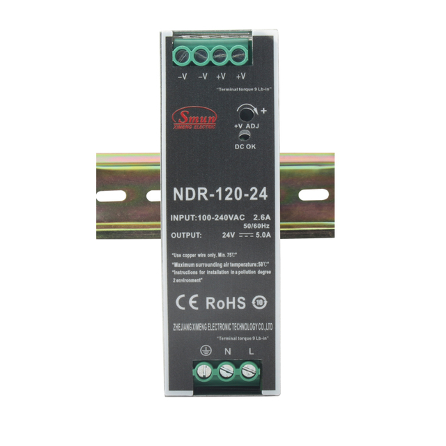 NDR-120 120W DIN 레일 전원 공급 장치