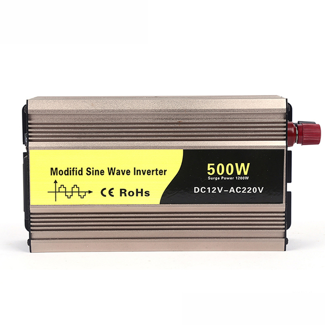 DC12V/24V/48V 500W 수정된 사인파 태양광 발전 인버터