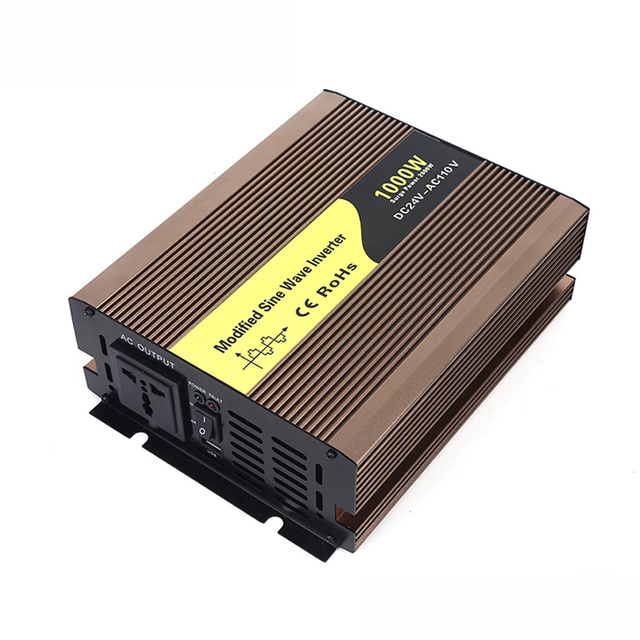 1000W DC12V/24V/48V ~ 110VAC/220VAC 수정된 자동차 전력 인버터