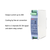 XDDR-20/DRDN-20 20A Din 레일 유형 이중화 모듈 12V/24V/48V 지원 1+1 및 N+1 이중화 시스템