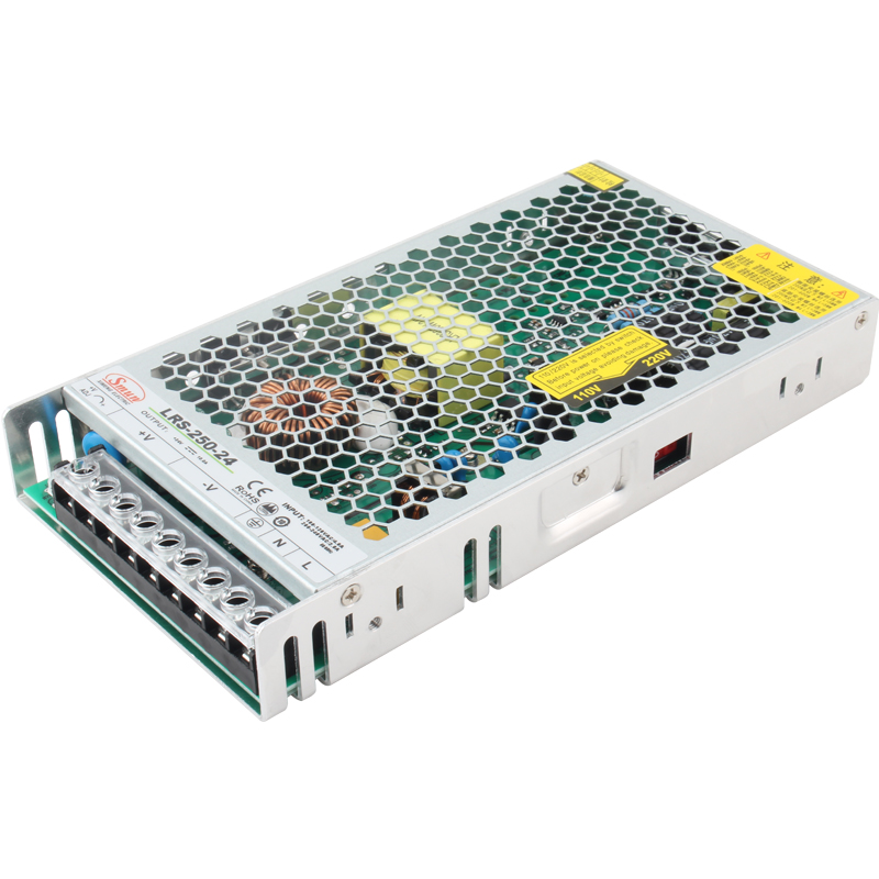LRS 시리즈 35W~600W 얇은 폐쇄형 스위칭 전원 공급 장치 