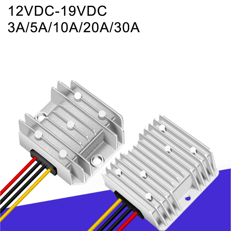 12V~19VDC 3A~30A 비절연 IP68 고효율 방수 DC-DC 컨버터 