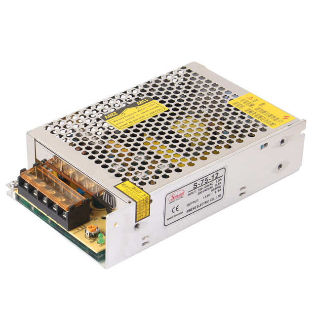 안락의자용 S-75 75W 5V/12V/15V/24V/48V 출력 전원 공급 장치