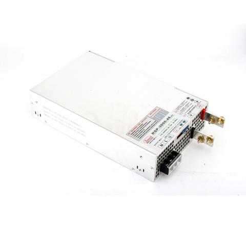 RSP-2000 2000W 단일 출력 스위칭 전원 공급 장치(PFC 포함), 24V-150V 조정 가능, 91% 효율, 산업용 등급