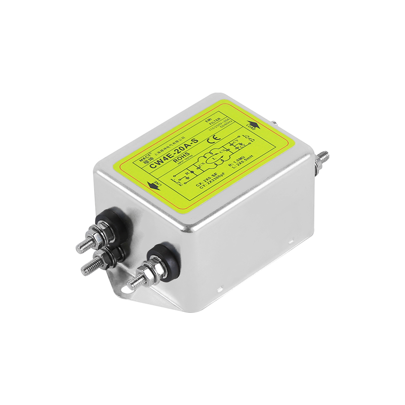 볼트 연결 단상 AC 220V EMI 정화 CW4-3A/6A/10A/20A/30A/40A-S 전력 필터