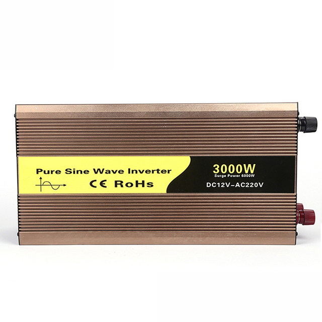 3000W 순수 사인파 USB 자동차 전원 인버터