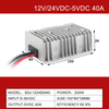 12V/24VDC~5VDC 3A~60A 비절연 방수 IP68 벅 DC-DC 컨버터 